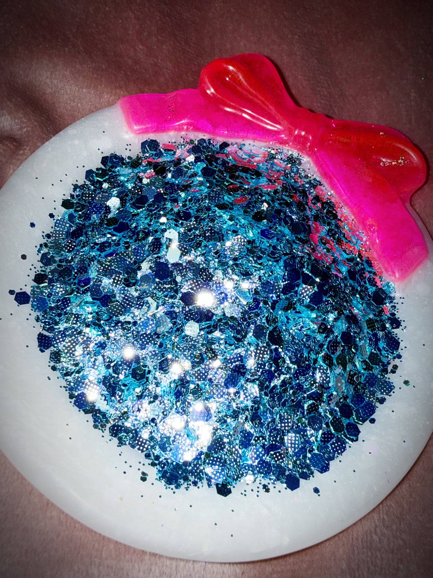 Fish Scale Glitter Bottle