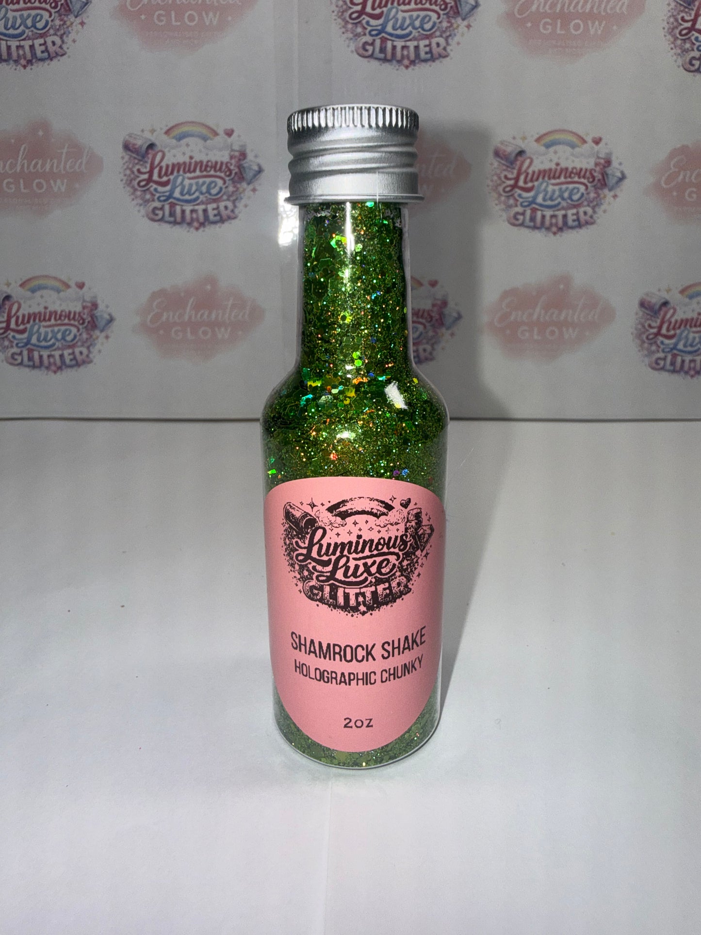 Holographic Glitter Bottles