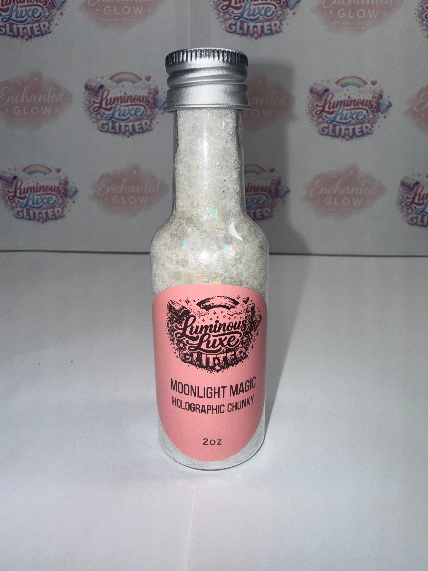 Holographic Glitter Bottles