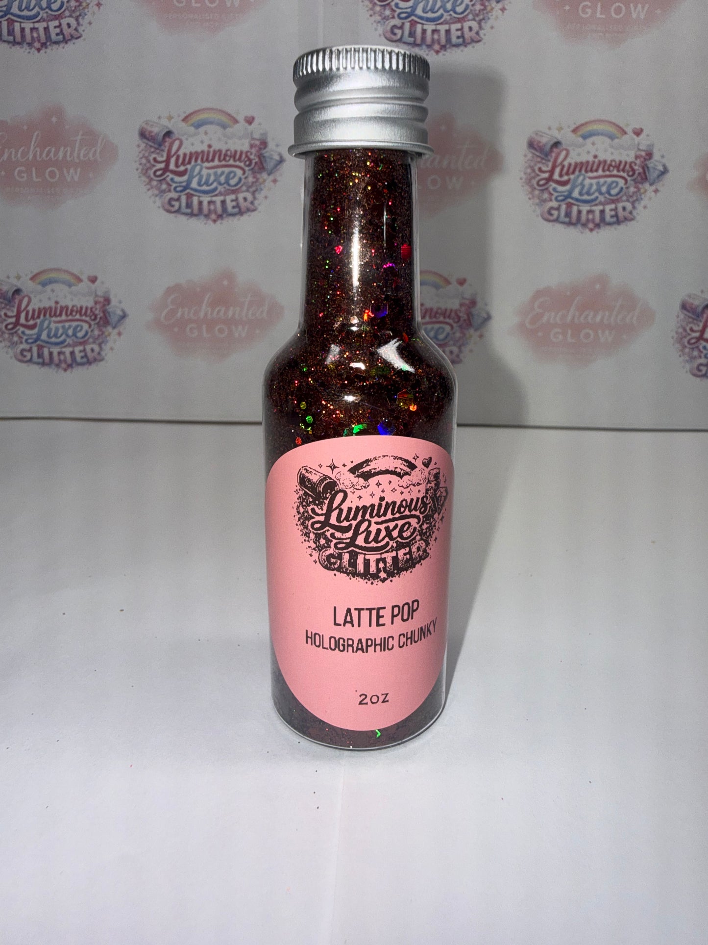 Holographic Glitter Bottles