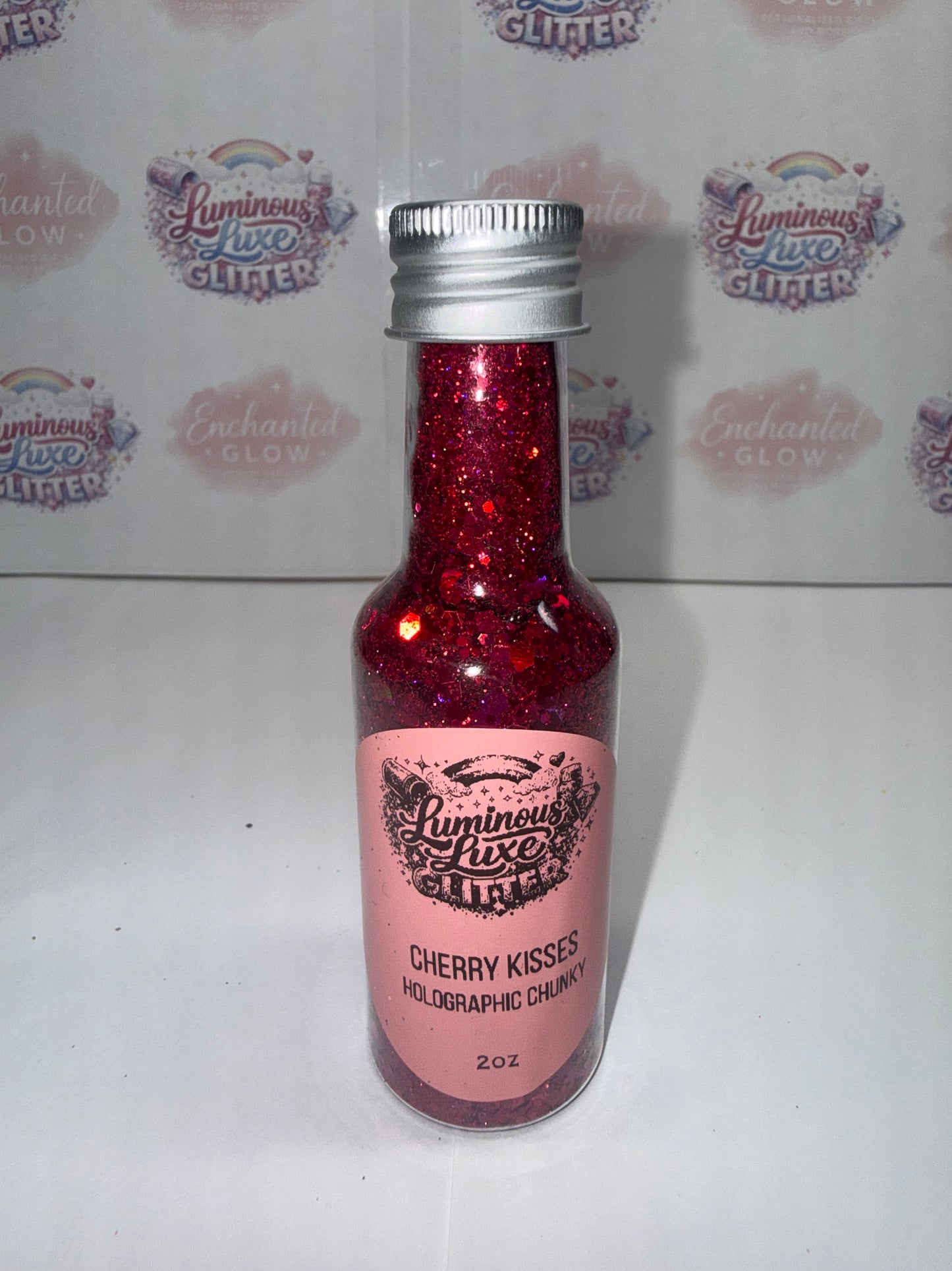 Holographic Glitter Bottles
