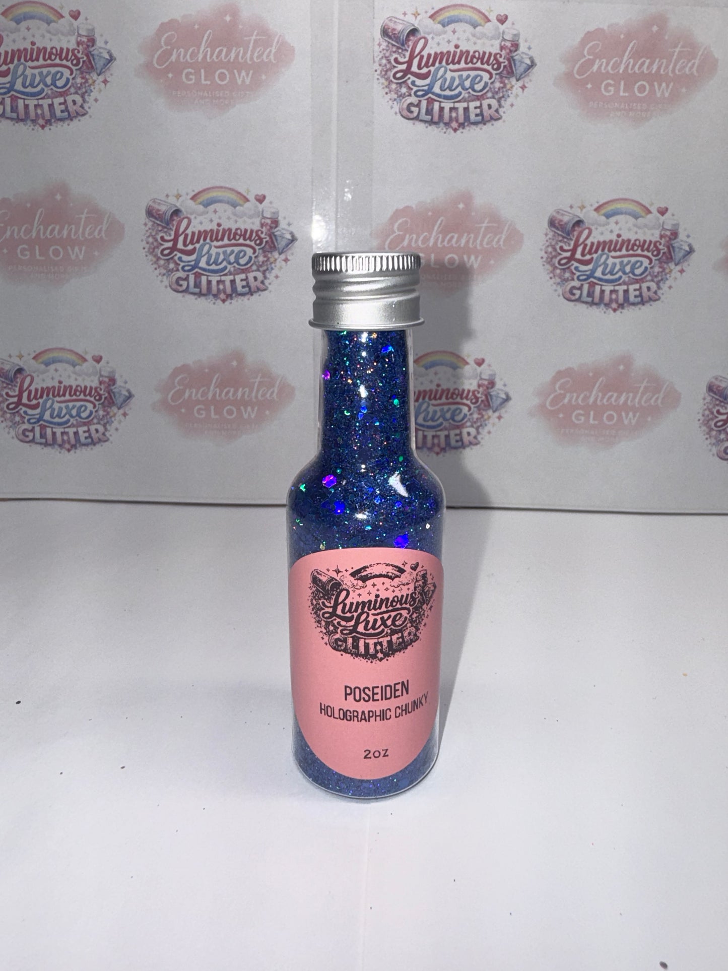 Holographic Glitter Bottles