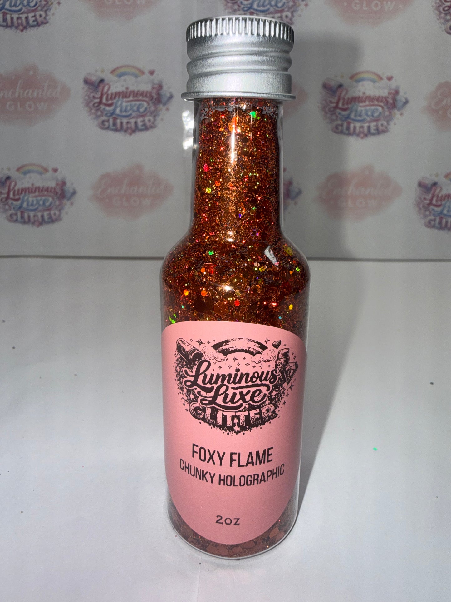 Holographic Glitter Bottles