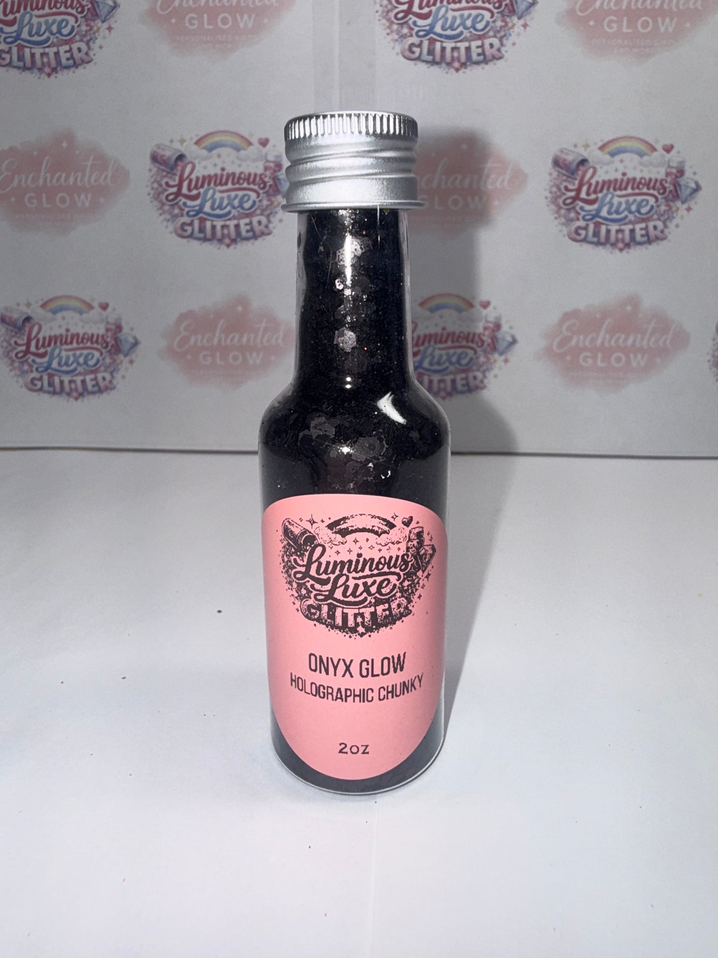 Holographic Glitter Bottles
