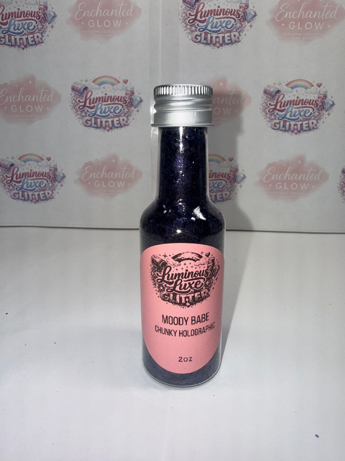 Holographic Glitter Bottles