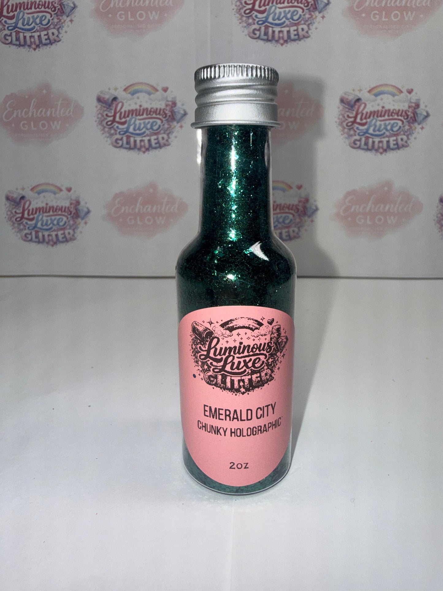 Holographic Glitter Bottles