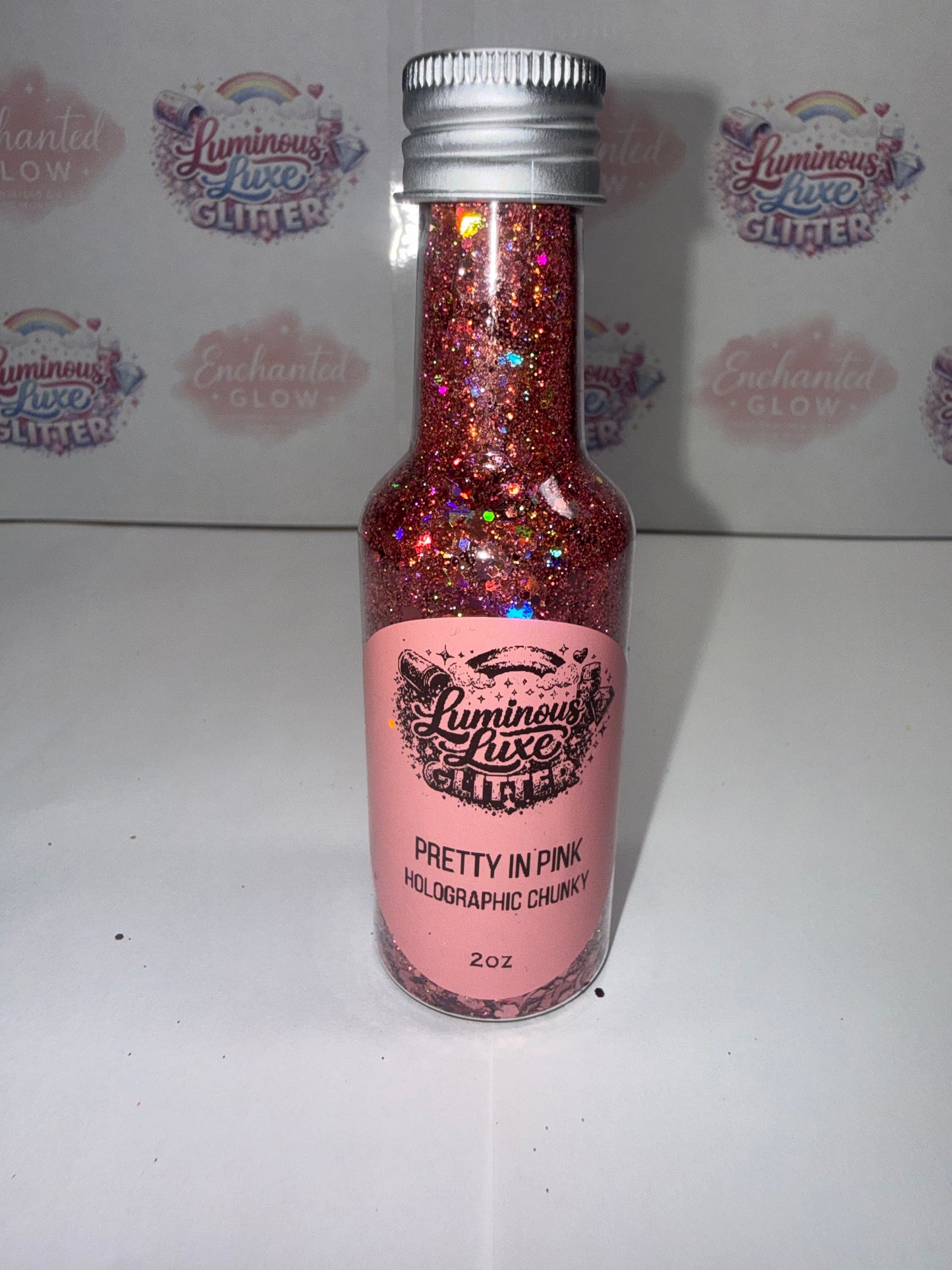 Holographic Glitter Bottles