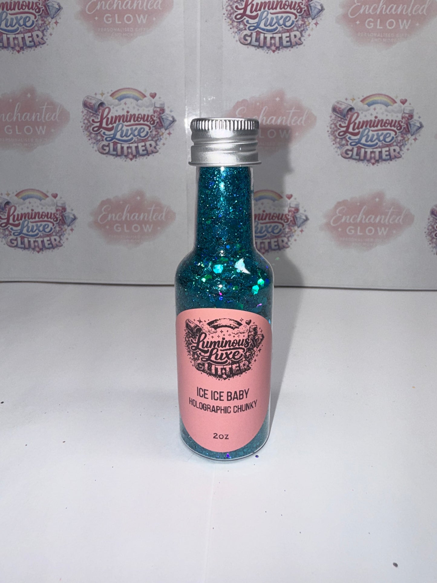 Holographic Glitter Bottles
