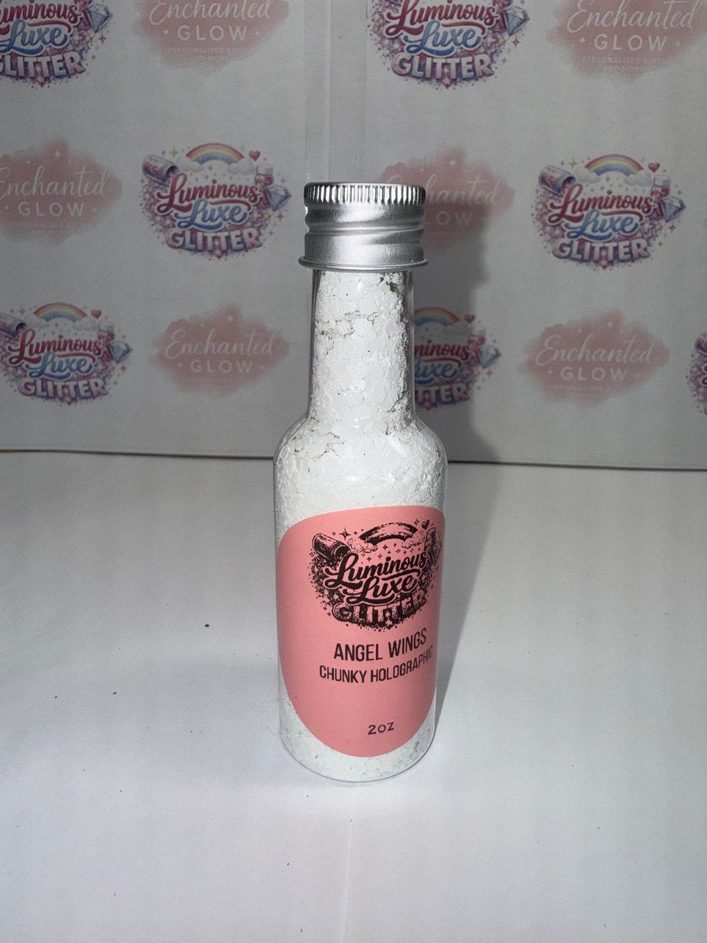 Holographic Glitter Bottles