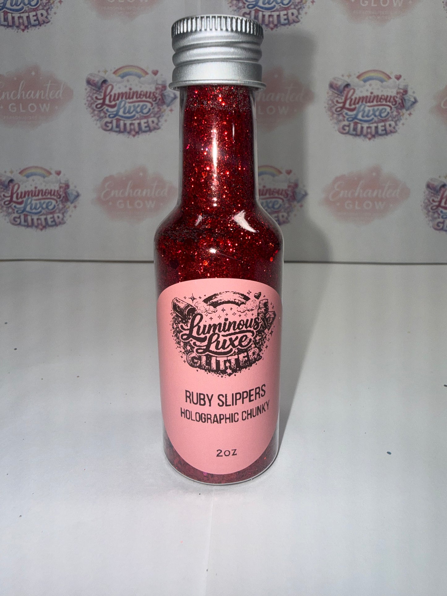 Holographic Glitter Bottles
