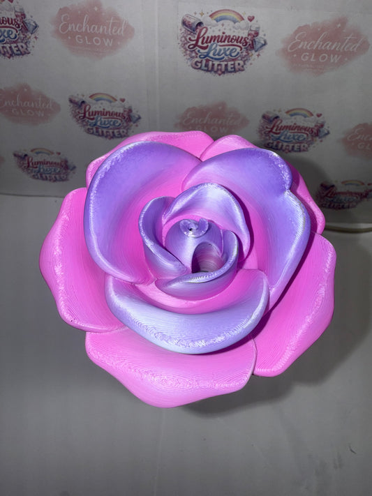 Rose Snowglobe Tumbler Topper