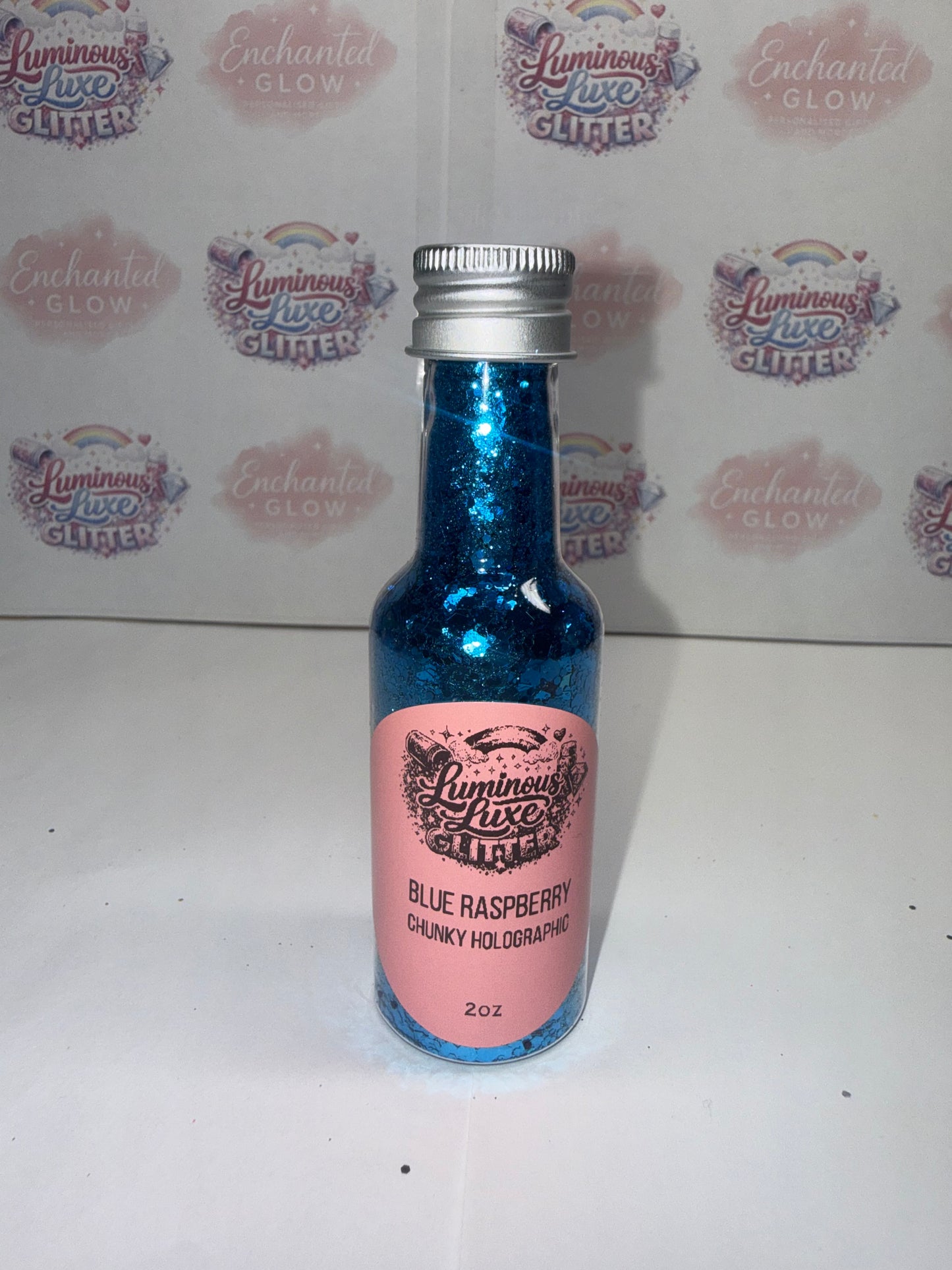 Holographic Glitter Bottles