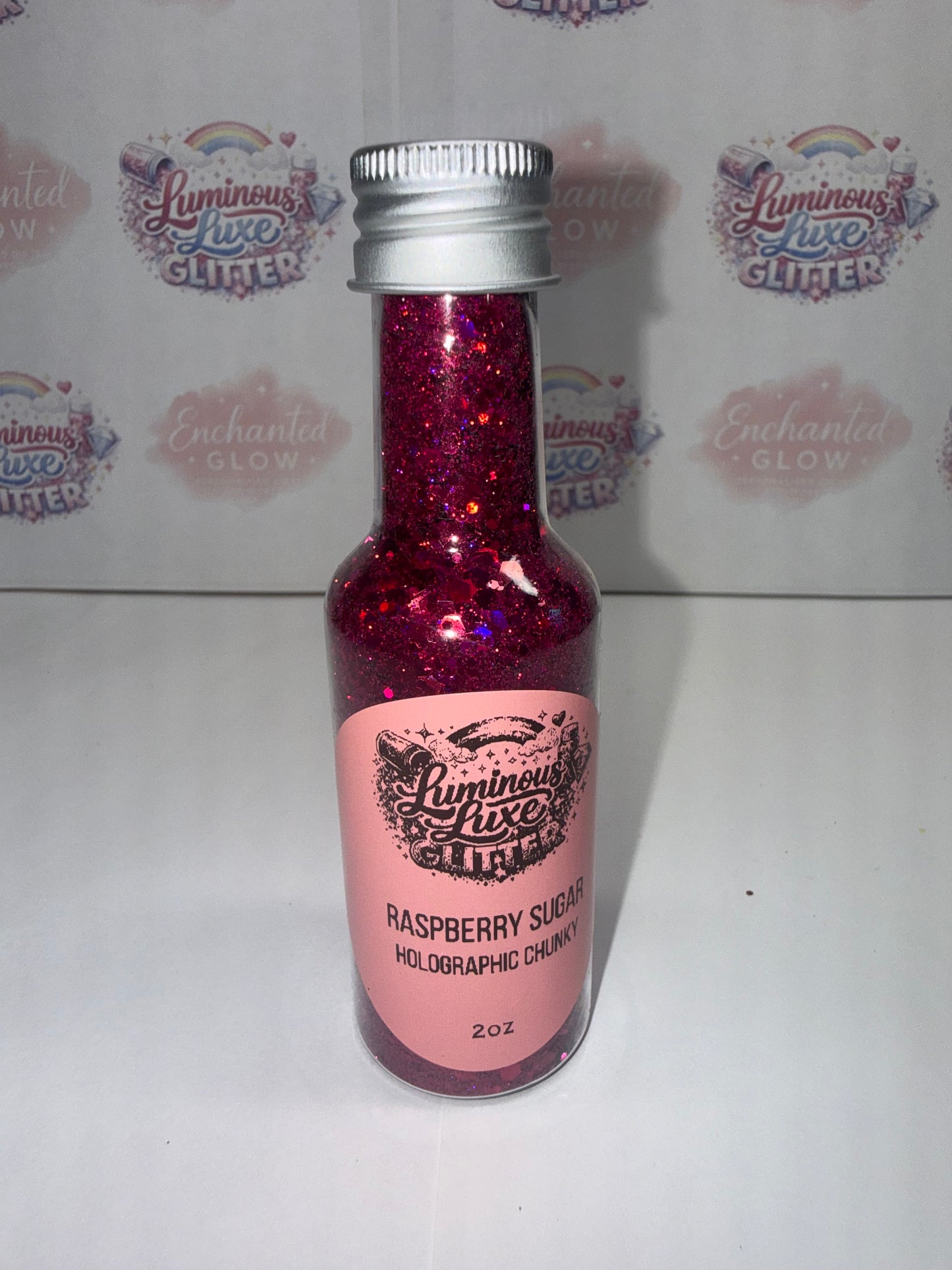 Holographic Glitter Bottles