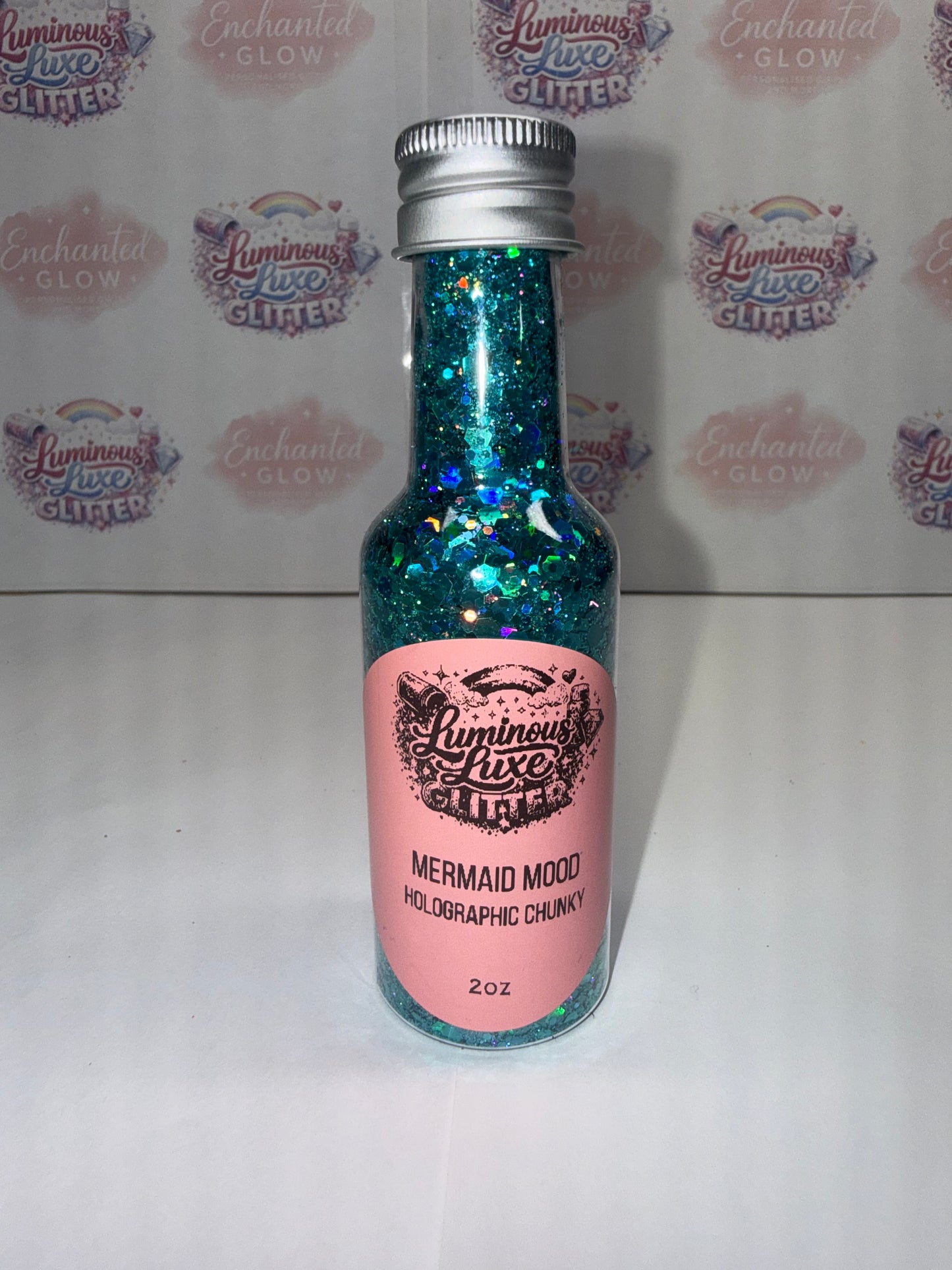 Holographic Glitter Bottles