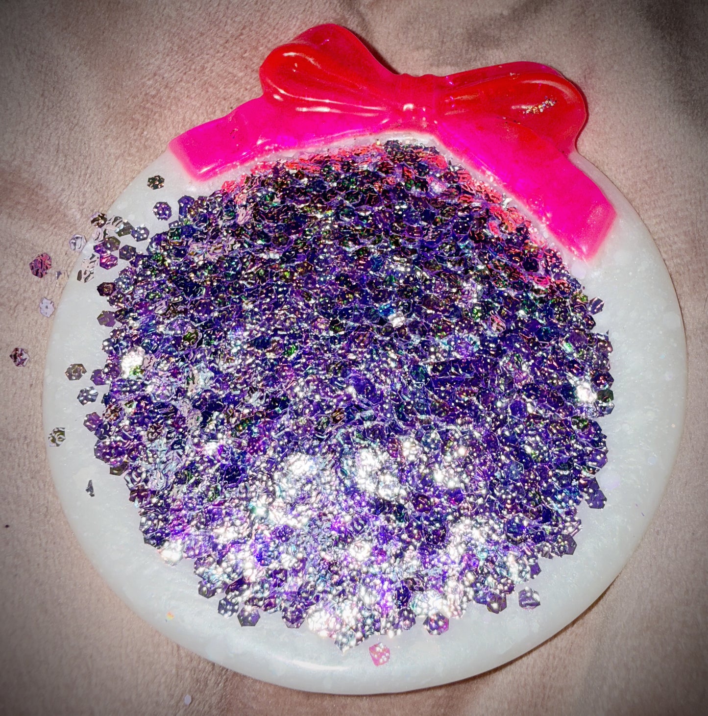 Fish Scale Glitter Bottle