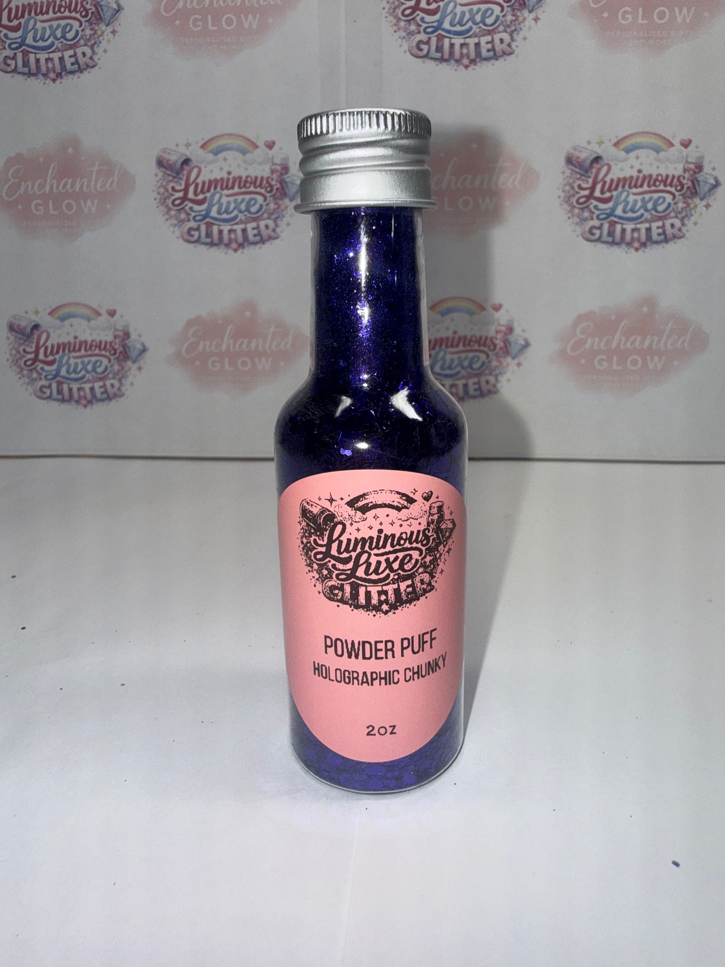 Holographic Glitter Bottles