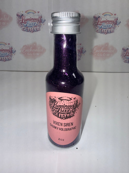 Holographic Glitter Bottles