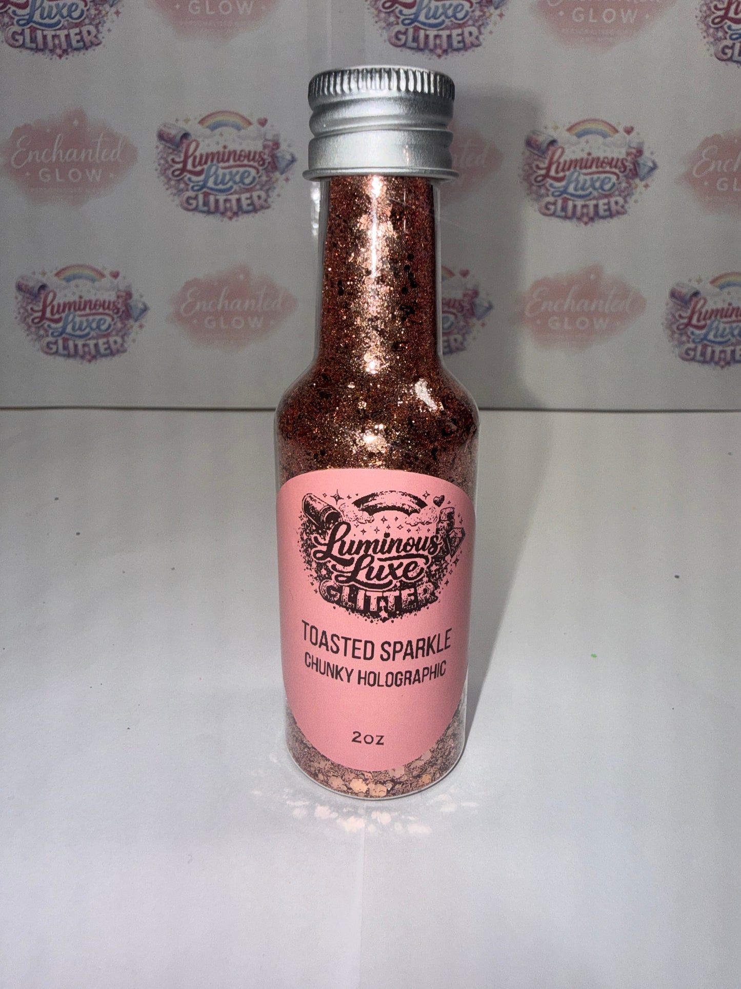 Holographic Glitter Bottles