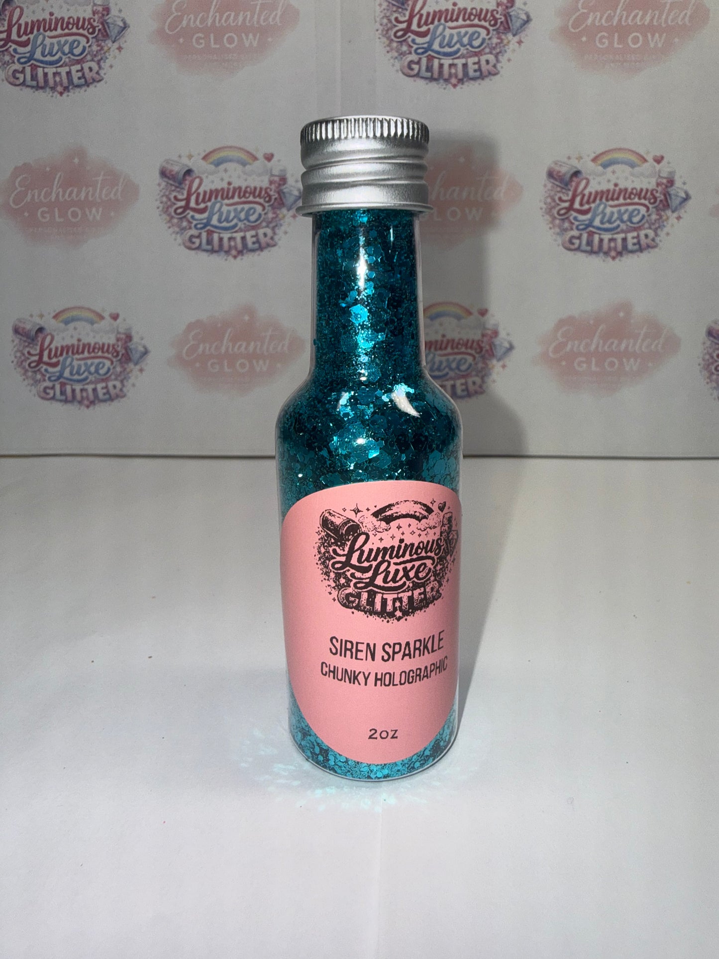 Holographic Glitter Bottles