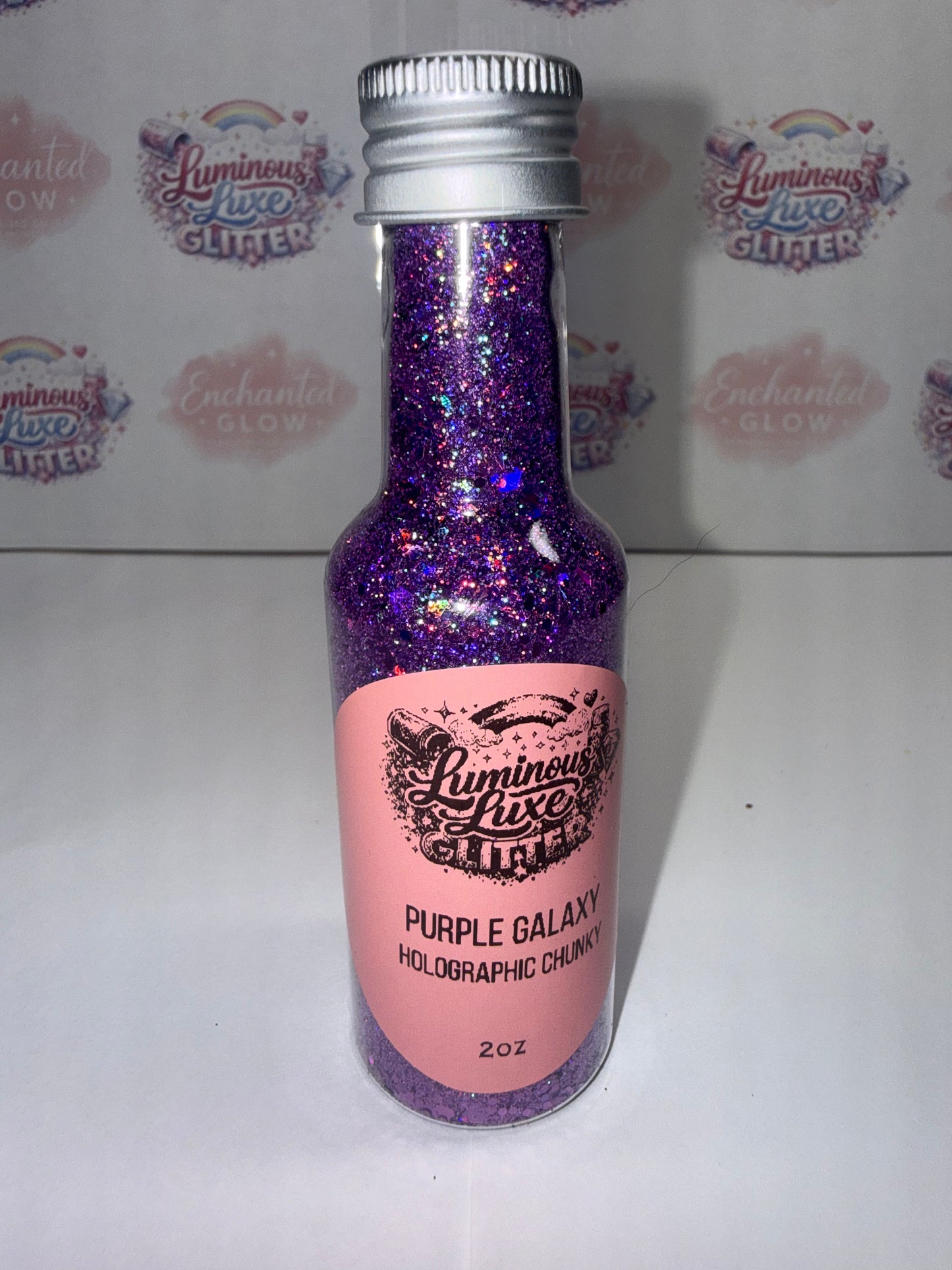 Holographic Glitter Bottles