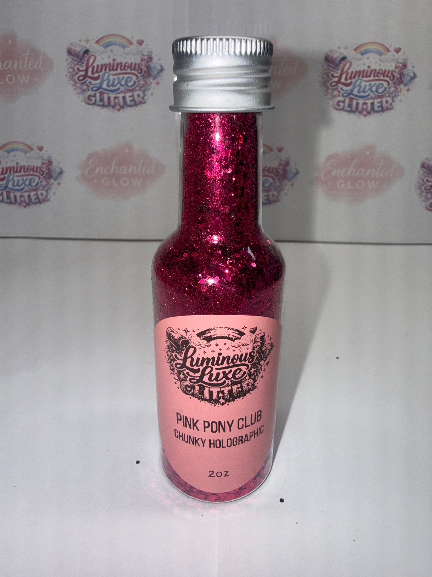 Holographic Glitter Bottles